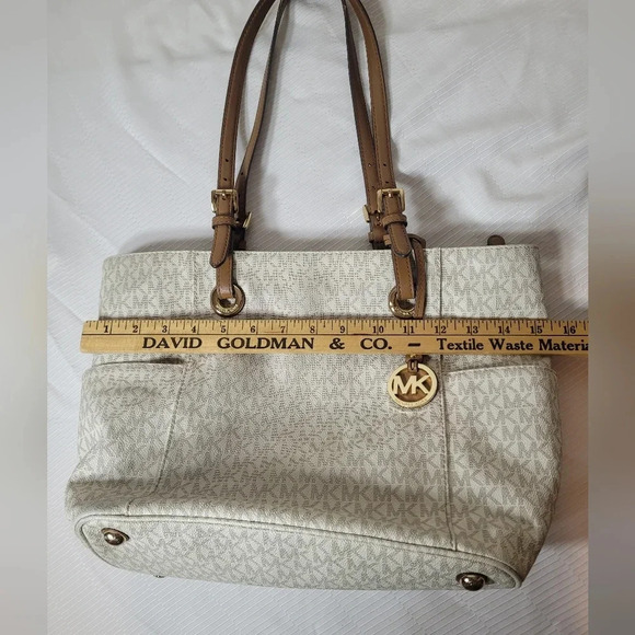 Michael Kors Jet Set Tote Bag Small Logo 30H6GTTT3V - Picture 12 of 16